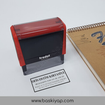 Trodat 4915 Büyük Boy Firma Kaşesi 7 online tasarla