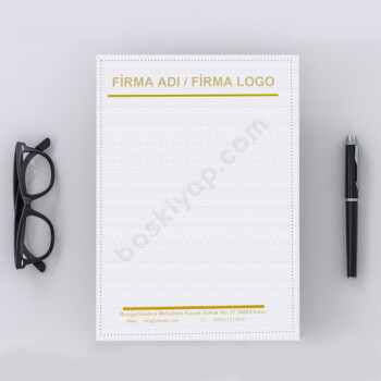 Firmalara Özel Antetli Kağıt online tasarla