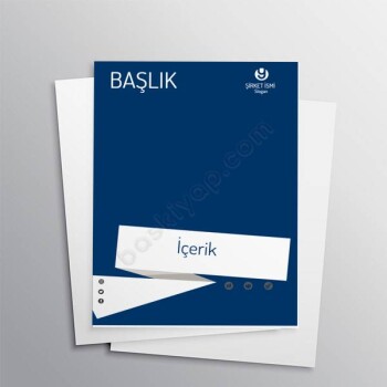 Firmaya Özel A4 Emlak/İnşaat Broşürü online tasarla