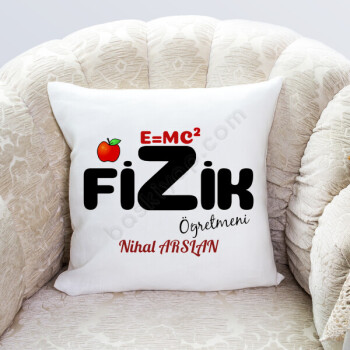 Fizik Öğretmeni Yastık online tasarla