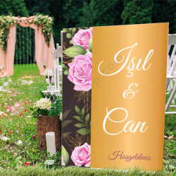 Gold Ayaklı Pano online tasarla