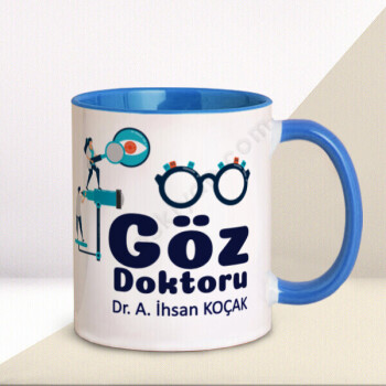 Göz Doktoru Tasarımlı Kupa online tasarla