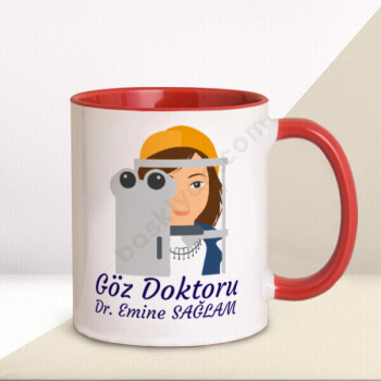 Göz Doktoru Tasarım Kupa online tasarla