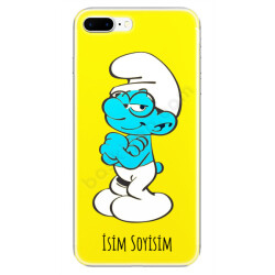 Gözlüklü Şirin Tasarım Iphone 7 Plus Kılıf online tasarla