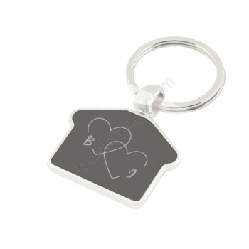 Güzel Evim Ev Şeklinde Anahtarlık - Lazer Kazıma online tasarla