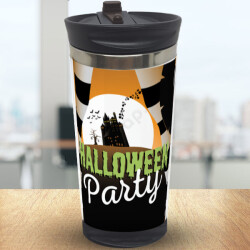 Halloween Party Baskılı Termos online tasarla