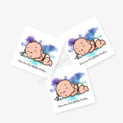 Hoşgeldin Bebek Sticker online tasarla