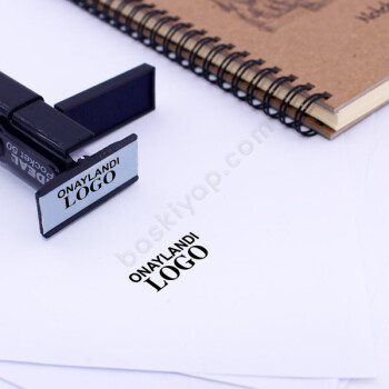 İdeal 80 Büyük Boy Logolu Onaylandı Firma Kaşesi online tasarla