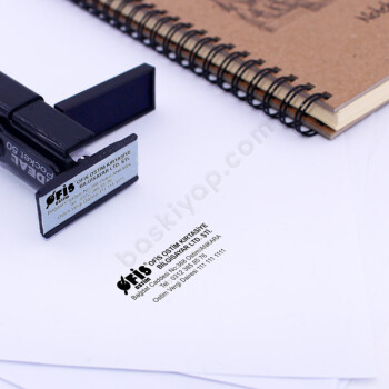 İdeal 80 Logolu Firma Kaşesi online tasarla