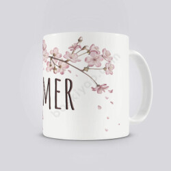 İlkbahar Çiçekleri  Kendin Tasarla Kupa online tasarla