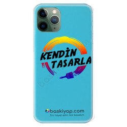 Iphone 11 Pro Max Mavi Telefon Kılıfı online tasarla