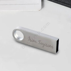 İsme Özel Metal Usb Bellek online tasarla