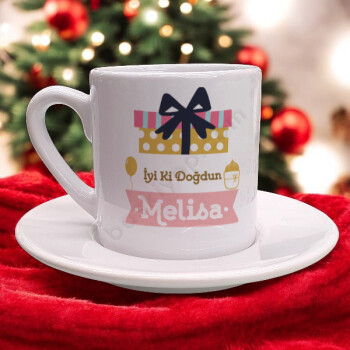İyi Ki Doğdun Tasarımlı Kendin Tasarla Türk Kahvesi Fincanı online tasarla