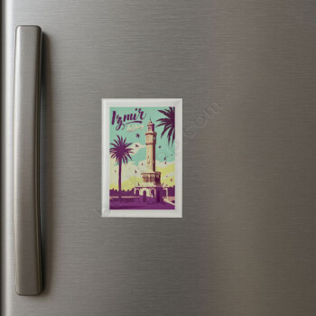 İzmir Hatıra Dikdörtgen Magnet online tasarla