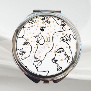 Kadınlara Özel 2 Makyaj Aynası online tasarla