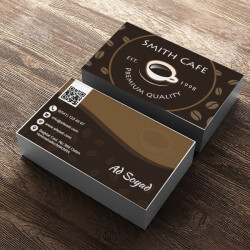 Kahve Çekirdekleri Kahve Cafe online tasarla