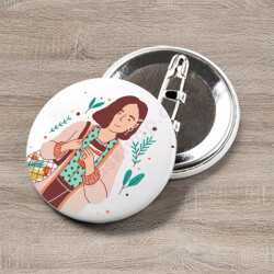 Kahveli Kız online tasarla