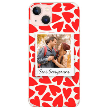 Kalp Desenli Telefon Kılıfı online tasarla