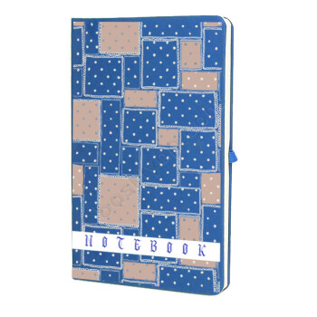 Kareli Tasarım Mavi Ajanda online tasarla