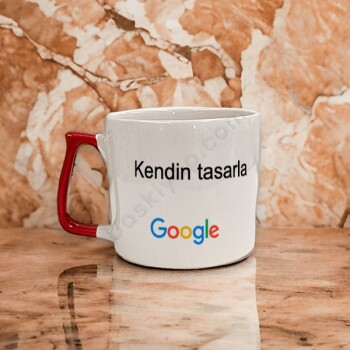 Kırmızı Kahve Fincanı Tasarla online tasarla