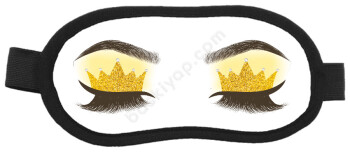 Kirpik Tasarımlı Göz Bandı online tasarla