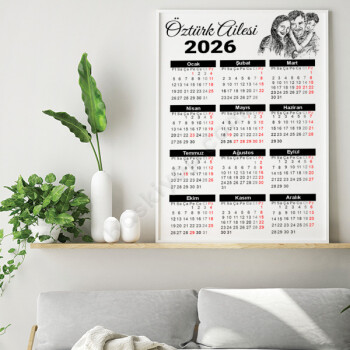 Kişiye Özel 2026 Takvimi online tasarla