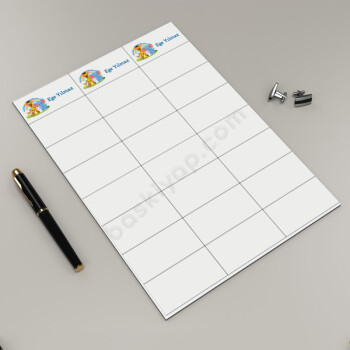 Kişiye Özel Hayvanlı Okul Etiketi online tasarla