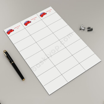 Kişiye Özel Okul Etiketi online tasarla