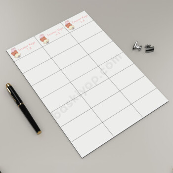 Kişiye Özel Tanex Okul Etiketi online tasarla