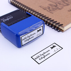 Kitaplık Kaşesi online tasarla