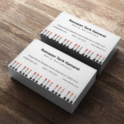 Kozmetik Kartvizit Örneği online tasarla