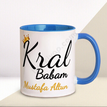 Kral Babam Tasarımlı Kupa online tasarla