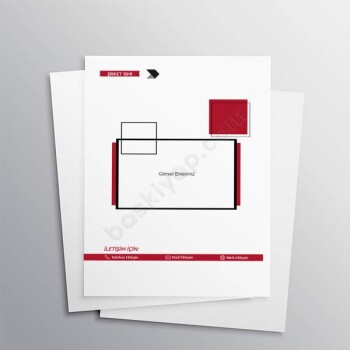 Kurumsal Tasarımlı A4 Broşür online tasarla