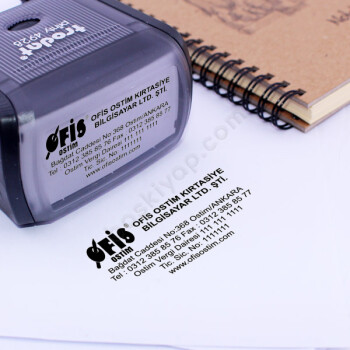 Logolu Firma Kaşesi Örneği online tasarla