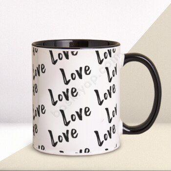 Love Tasarımlı Baskılı Kupa Bardak online tasarla