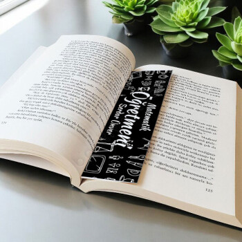 Matematik Öğretmeni Kitap Ayracı online tasarla