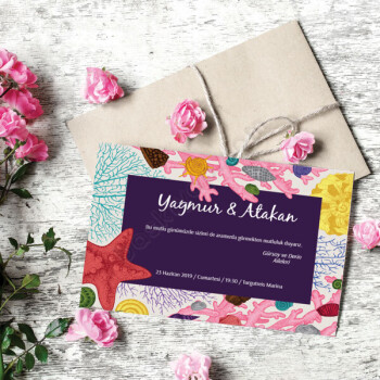 Mercanlı Deniz Kabuklu online tasarla