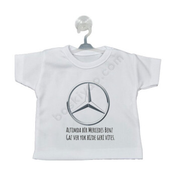 Mercedes Logolu Tişört Araba Süsü online tasarla