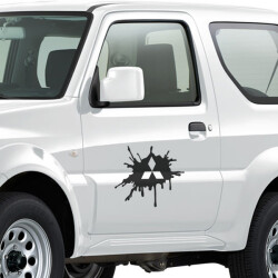 Mitsubishi Offroad Sticker online tasarla
