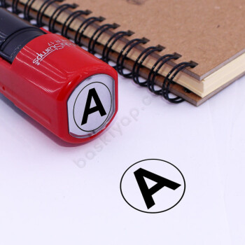 Mobistamps R12 Harf Kaşesi online tasarla