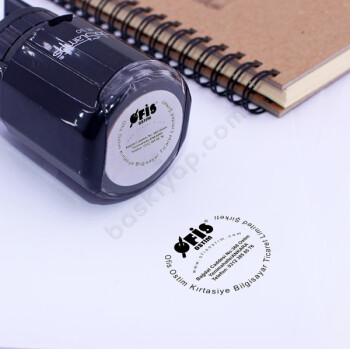 Mobistamps R30 Yuvarlık Firma Kaşesi online tasarla