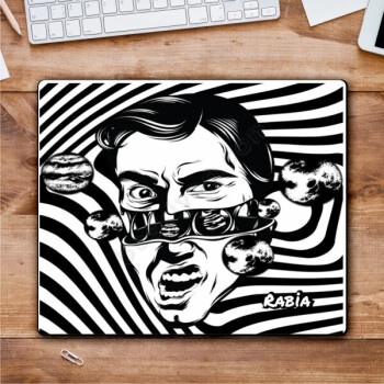 Kişiye Özel 2 İsimli Mouse Pad online tasarla