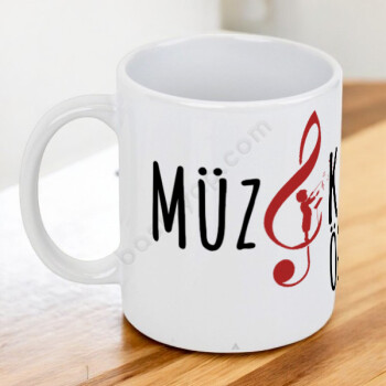 Müzik Öğretmenlerine Özel Baskılı Kupa Bardak online tasarla