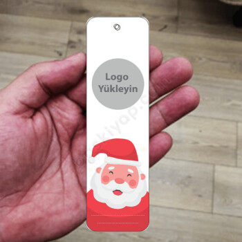 Noel Baba Metal Kitap Ayracı online tasarla