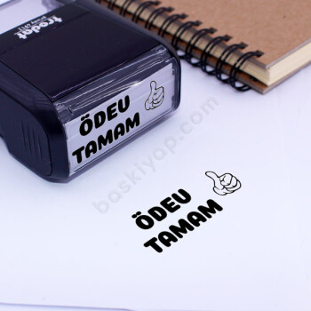 Ödev Kontrol Edildi Kaşesi online tasarla