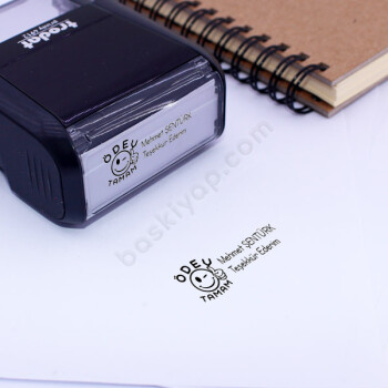 Ödev Tamam Dikdörtgen Kaşe online tasarla