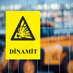 Dinamit Levhası online tasarla