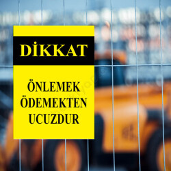 Önlemek Ödemekten Ucuzdur Levhası online tasarla