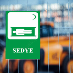 Sedye Tabelası online tasarla