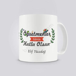 Öğretmenler Günü Hediye Kupa online tasarla